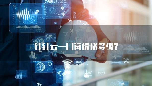 钉钉云一门岗价格多少?