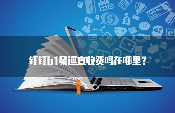 钉钉b1易巡查收费吗在哪里?