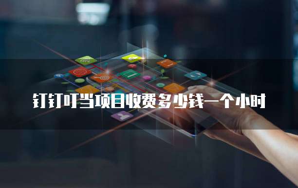 钉钉叮当项目收费多少钱一个小时