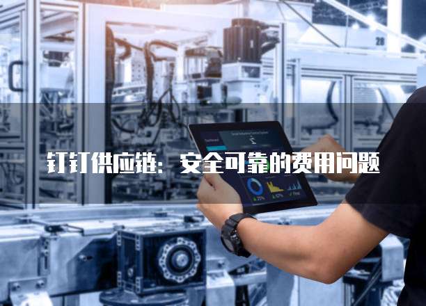 钉钉供应链:安全可靠的费用问题