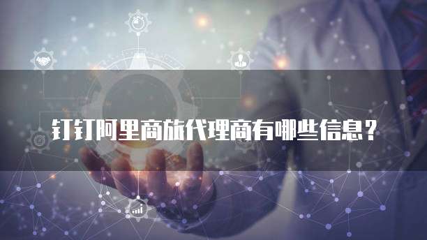钉钉阿里商旅代理商有哪些信息？