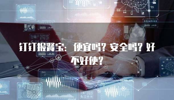 钉钉报餐宝:便宜吗?安全吗?好不好使?