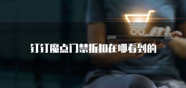 钉钉魔点门禁折扣在哪看到的