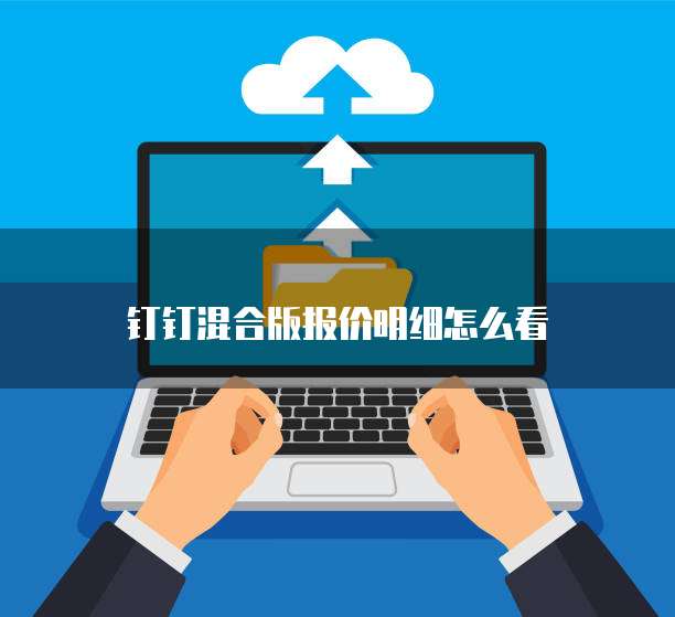 钉钉混合版报价明细怎么看