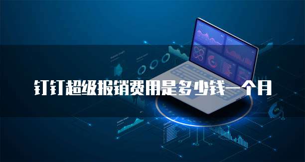 钉钉超级报销费用是多少钱一个月