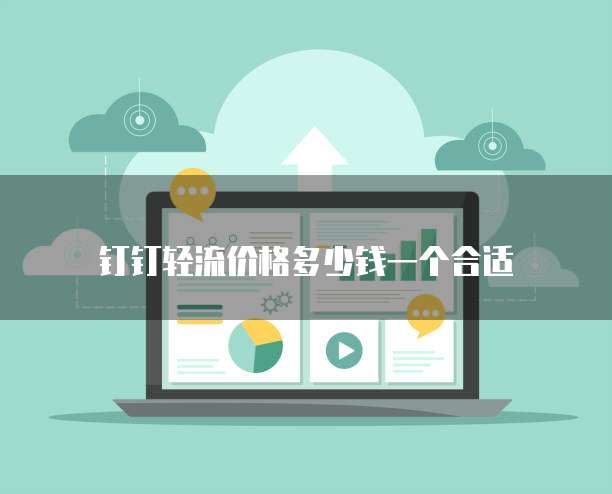钉钉轻流价格多少钱一个合适