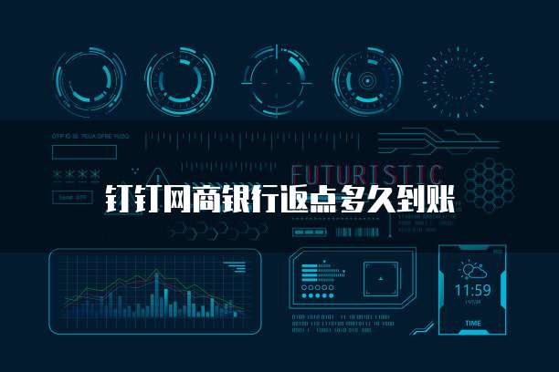 钉钉网商银行返点多久到账
