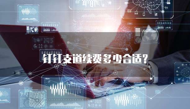 钉钉支道续费多少合适？