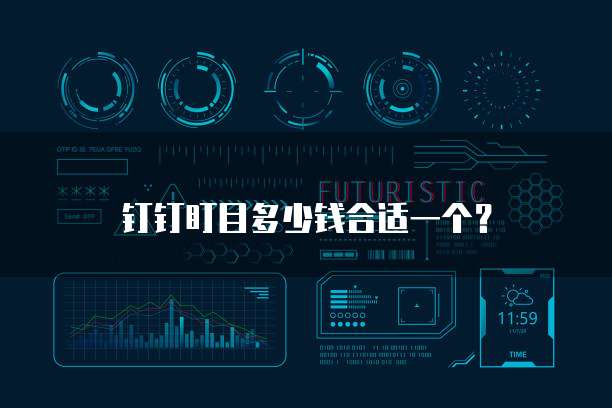 钉钉盯目多少钱合适一个？