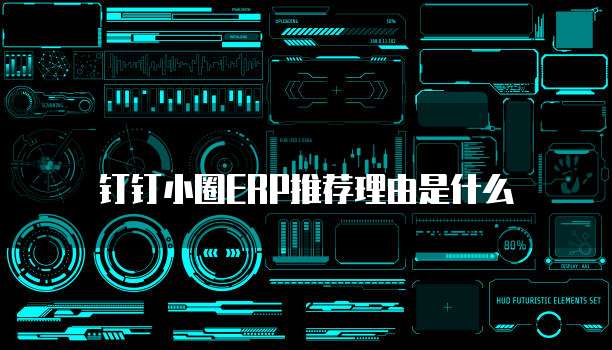 钉钉小圈erp推荐理由是什么