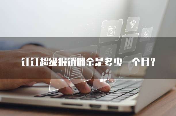 钉钉超级报销佣金是多少一个月？