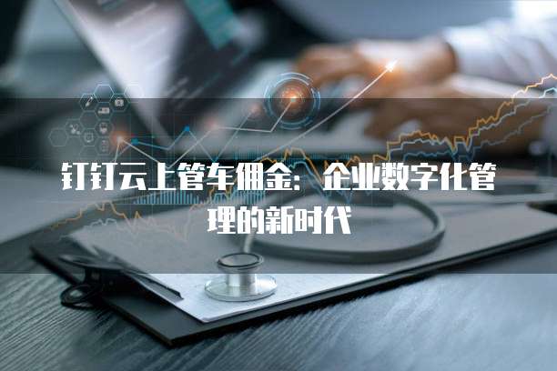 钉钉云上管车佣金:企业数字化管理的新时代