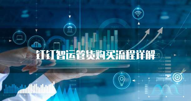 钉钉智运管货购买流程详解