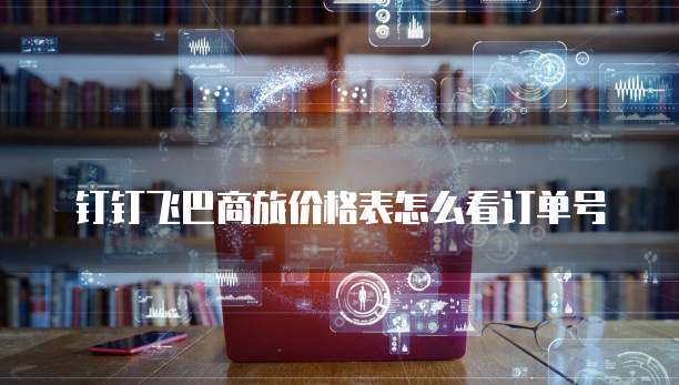 钉钉飞巴商旅价格表怎么看订单号
