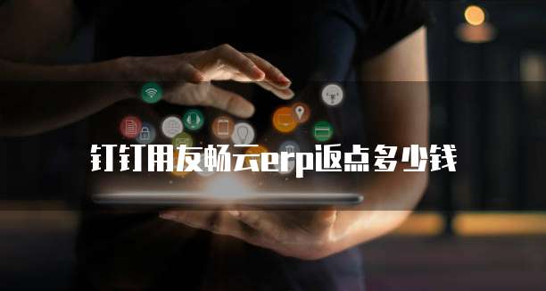 钉钉用友畅云erp返点多少钱