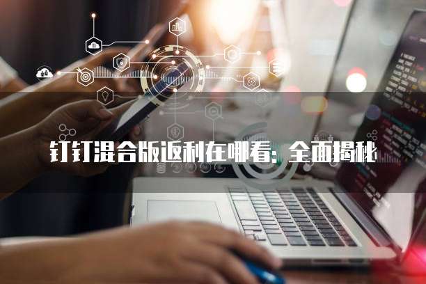 钉钉混合版返利在哪看: 全面揭秘