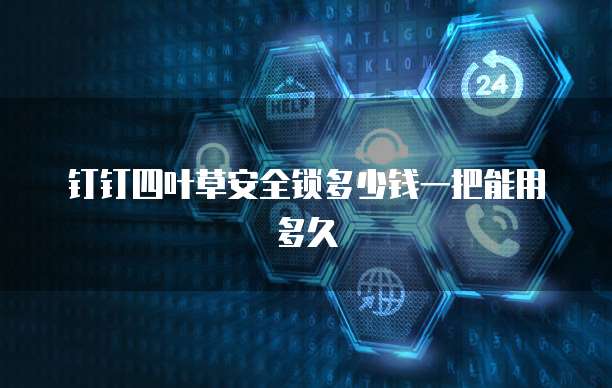 钉钉四叶草安全锁多少钱一把能用多久