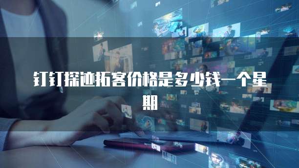 钉钉探迹拓客价格是多少钱一个星期
