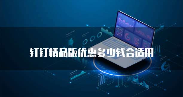 钉钉精品版优惠多少钱合适用