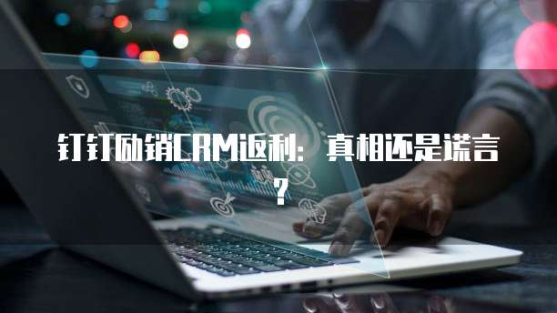 钉钉励销CRM返利：真相还是谎言？