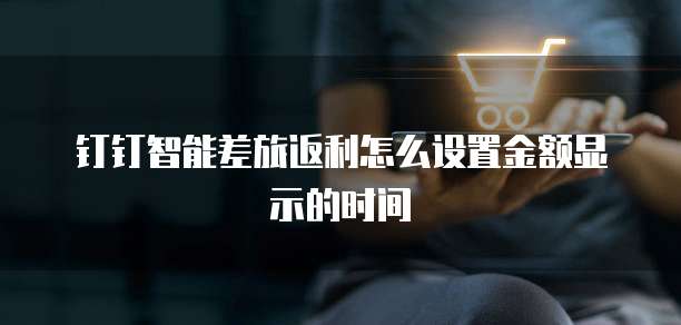 钉钉智能差旅返利怎么设置金额显示的时间