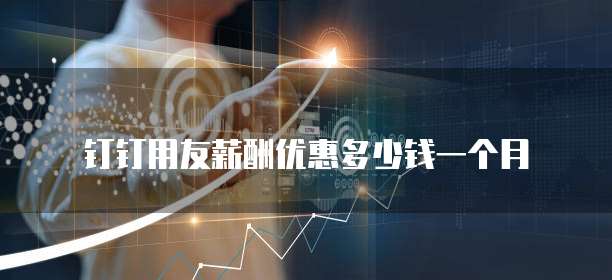钉钉用友薪酬优惠多少钱一个月
