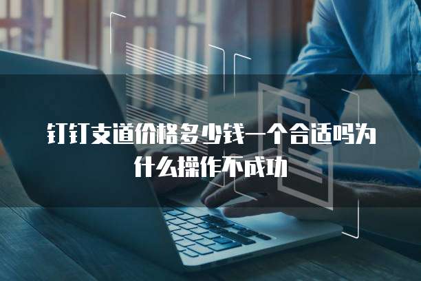 钉钉支道价格多少钱一个合适吗为什么操作不成功