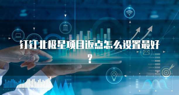 钉钉北极星项目返点怎么设置最好?