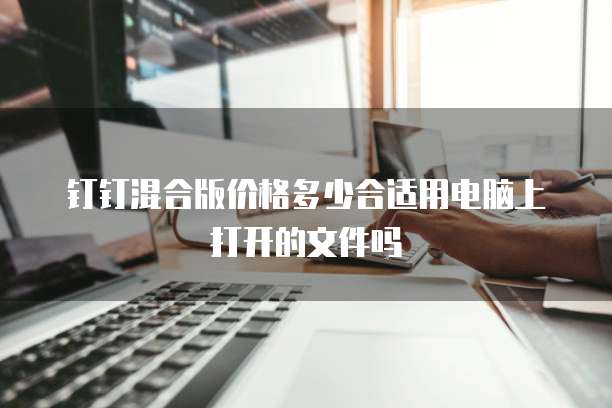 钉钉混合版价格多少合适用电脑上打开的文件吗
