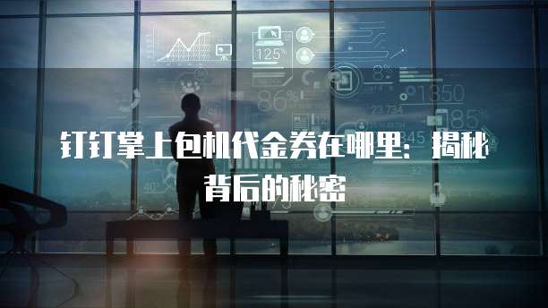 钉钉掌上包机代金券在哪里：揭秘背后的秘密