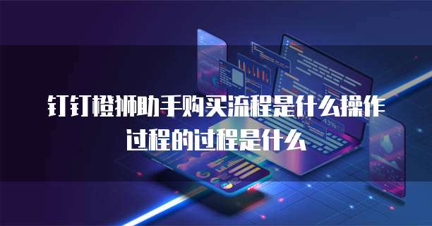 钉钉橙狮助手购买流程是什么操作过程的过程是什么