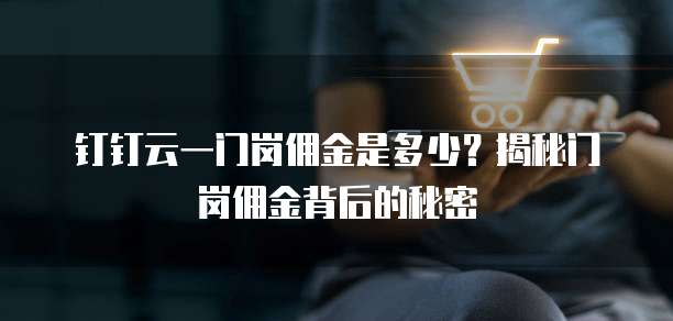 钉钉云一门岗佣金是多少?揭秘门岗佣金背后的秘密