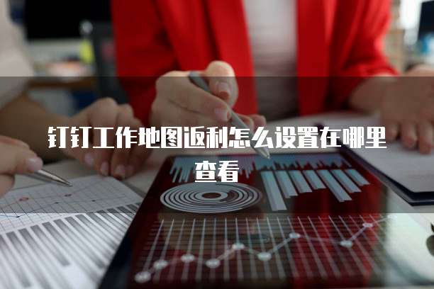 钉钉工作地图返利怎么设置在哪里查看