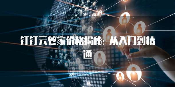 钉钉云管家价格揭秘: 从入门到精通