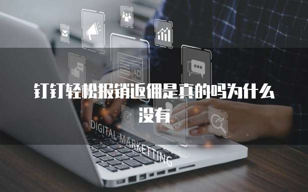 钉钉轻松报销返佣是真的吗为什么没有