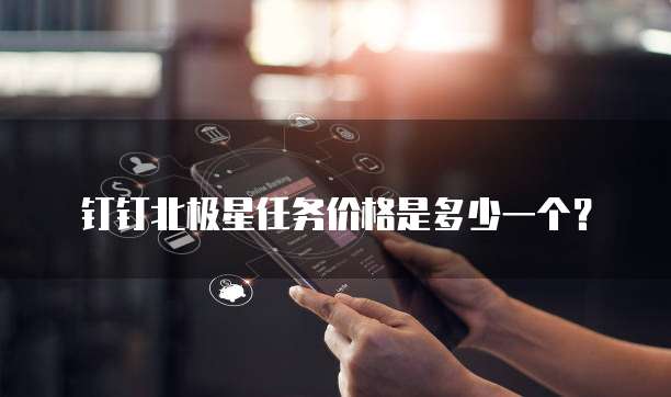 钉钉北极星任务价格是多少一个？