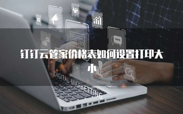 钉钉云管家价格表如何设置打印大小