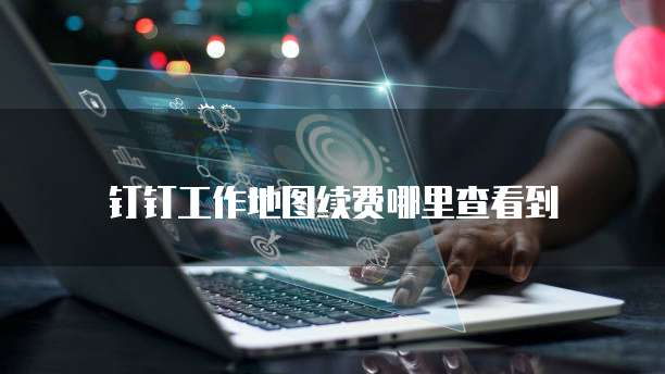 钉钉工作地图续费哪里查看到