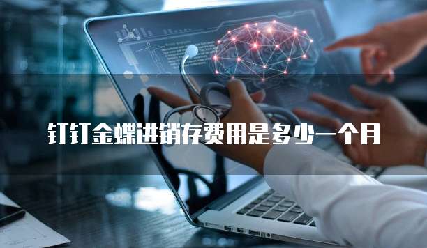 钉钉金蝶进销存费用是多少一个月