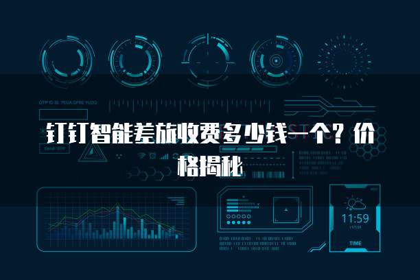 钉钉智能差旅收费多少钱一个？价格揭秘