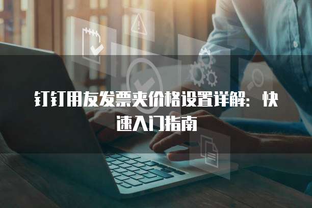 钉钉用友发票夹价格设置详解：快速入门指南