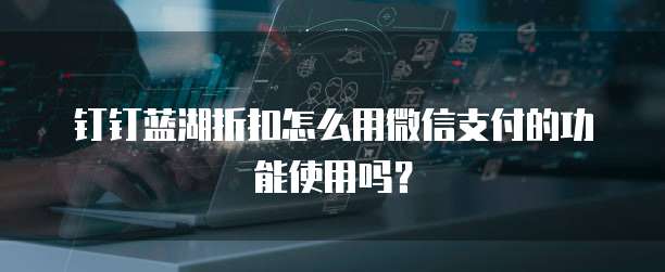 钉钉蓝湖折扣怎么用微信支付的功能使用吗？