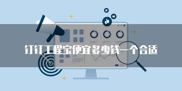 钉钉工程宝便宜多少钱一个合适
