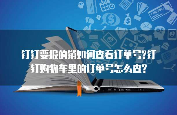 钉钉要报的销如何查看订单号?钉钉购物车里的订单号怎么查?