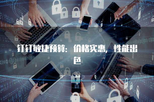 钉钉敏捷预算：价格实惠，性能出色