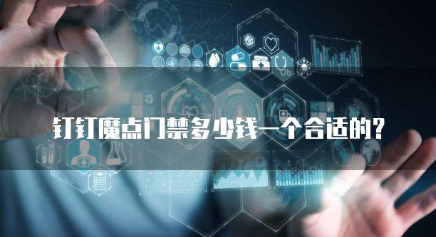 钉钉魔点门禁多少钱一个合适的？