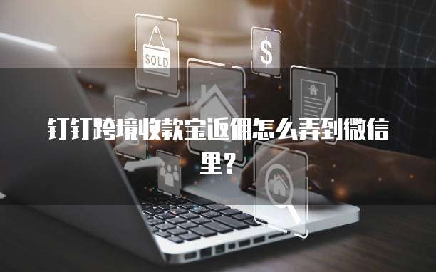 钉钉跨境收款宝返佣怎么弄到微信里？