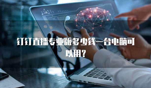 钉钉直播专业版多少钱一台电脑可以用？