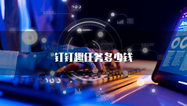 钉钉趣任务多少钱
