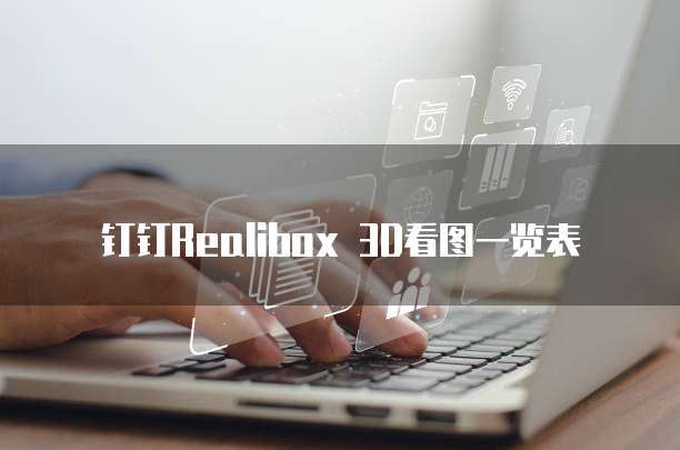 钉钉Realibox 3D看图一览表